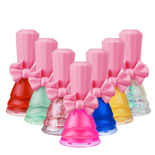 [DAYCELL] Princess Pink&#039;s Color Nail Polish for Kids 10g, 7 Colors