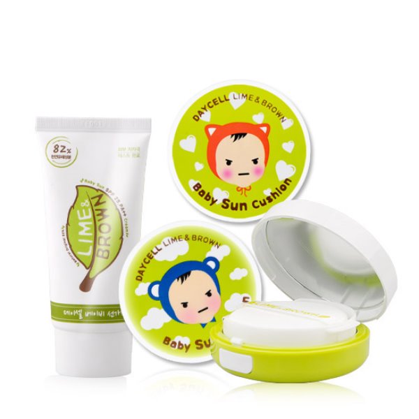 [DAYCELL] Lime&amp;Brown baby sun Cushion D.I.Y 50ml / For Boys or Girls 1 - Special Care Professional Cosmetics, DAYCELL! 