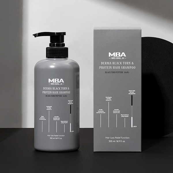 [Daycell] MBA Mobala Derma Sclap Black Turn Hair Shampoo 500ml - Special Care Professional Cosmetics, DAYCELL! 