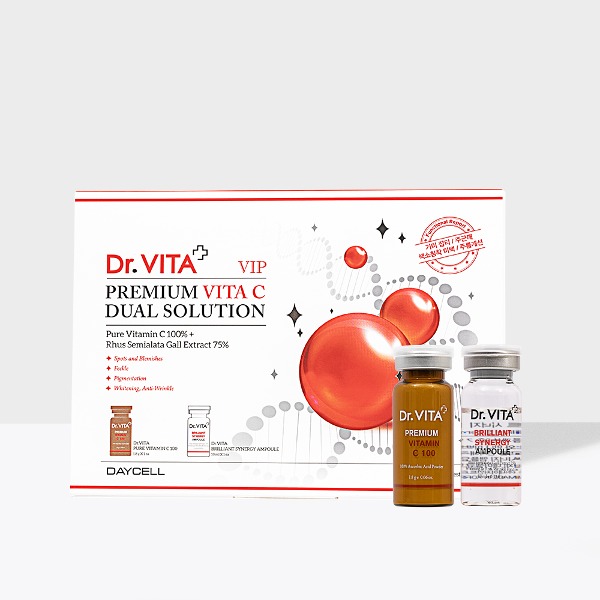[Daycell] Dr.VITA Premium Vita C Dual Solution 1.8g + 10ml - Special Care Professional Cosmetics, DAYCELL! 